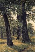 Ivan Shishkin Oak oil painting